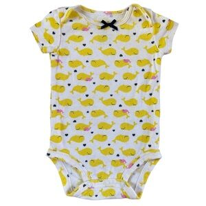 Yellow Whale Onesie